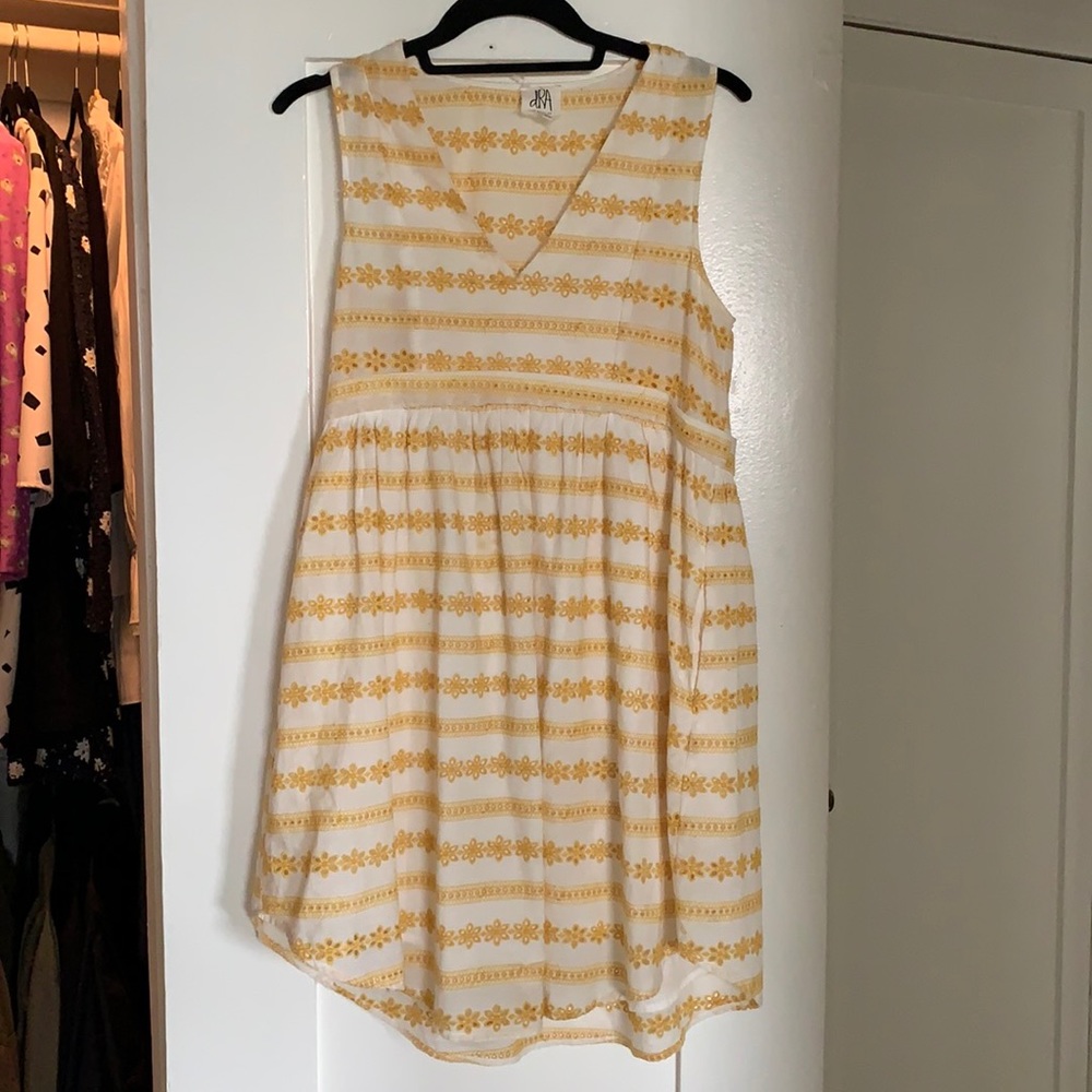 Anthropologie dRA Alhena Eyelet Summer Dress